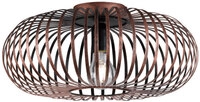 TRIO Retrofit Deckenlampe JOHANN braun
