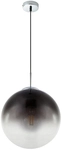 GLOBO Retrofit Pendelleuchte VARUS 30 cm chromfarbig