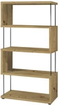 Regal STEVEN 66 x 126 cm Asteiche-Dekor