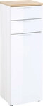 Highboard CARA 39 x 112 x 34 cm wei&szlig;/braun