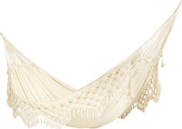LA SIESTA H&auml;ngematte BOSSANOVA Baumwolle 400 x 180 cm Latte
