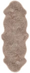 Schaffell UNIKAT OAKLAND II 60 x 160 cm taupe