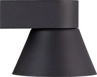 nordlux Au&szlig;enwandleuchte KYKLOP CONE Metall Glas &Oslash; 15,6 cm matt