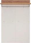 Garderobenpaneel THEO 96 x 147 cm Wei&szlig;/ Navarra Eiche NB
