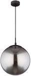 GLOBO Retrofit Pendelleuchte BLAMA 30 cm schwarz
