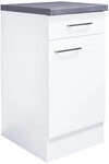 Unterschrank MEGGIE 40 x 86 x 57 cm wei&szlig;