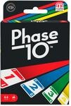 Mattel Games Phase-10-Kartenspiel f&uuml;r 2&ndash;6 Spieler, ab 7 Jahren | Klassisches
