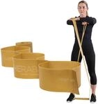 THERABAND Gymnastikband CLX Widerstand Band mit Schlaufen, Gold - Max, 1