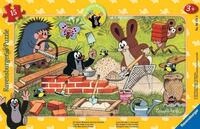 Ravensburger Puzzle Der kleine Maulwurf und Seine Freunde - 15 Teile Puzzle