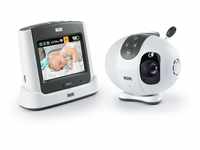 NUK Eco Control+ Video Max 410, Babyphone mit Kamera, Sternenprojektion, frei...