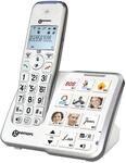 Geemarc Amplidect 295 Photo - Verst&auml;rktes Festnetztelefon mit Anrufbeantworter,