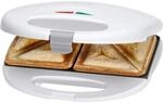 Clatronic Sandwichmaker mit dreieckigen Sandwichplatten | Sandwichtoaster mit