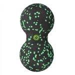 BLACKROLL DuoBall Schwarz/Gr&uuml;n 12 cm