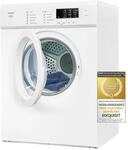 Exquisit Ablufttrockner 7 kg, Energieklasse G, kompakt, 8 Programme,