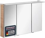 FACKELMANN B.PERFEKT LED Spiegelschrank 100 cm, AST-Eiche Optik, Braun Hell,