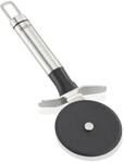 Leifheit Pizzaschneider NylonSterling-Serie, Pizzaroller aus Edelstahl mit Nylonrad,