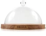 Boska Servierbrett Rund Friends mit Glocke/h&auml;lt K&auml;se l&auml;nger frisch / 23,8