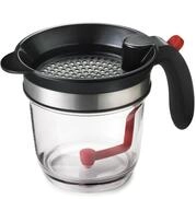 CUISIPRO EASY DRIP Fetttrenner f&uuml;r Bratensaft | 1 L | Hitzebest&auml;ndiges,