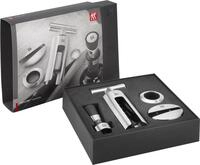 ZWILLING Sommelier Geschenk-Set 4-teilig, mit Folienschneider, Tropfenf&auml;nger,