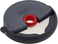 Joseph Joseph Disc leicht zu reinigen Pizzaschneider Rad Compact, Edelstahlklinge,
