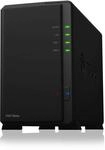 Synology DS218play 2-Bay 2TB Bundle mit 2X 1TB Red WD10EFRX