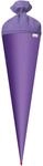 ROTH Bastelschult&uuml;te 70cm lila rund - Schult&uuml;te mit Stabiler Rot(h)-Spitze mit
