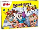 HABA Rhino Hero - Super Battle: Spannendes 3D-Stapelspiel-Duell -