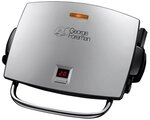 George Foreman 14525-56 Fitnessgrill Grill&Melt, Kontaktgrill, Panini- und