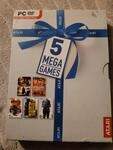 5 Mega Games (Getting Up / Fahrenheit / Desperados / Tycoon City New York / Demon