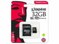 Kingston SDCS/32GB MicroSD Canvas Select Geschwindigkeiten der Klasse 10 UHS-I...