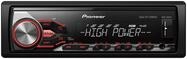 Pioneer MVH-280FD 1-DIN Autoradio, Display Mehrfarbig, USB und AUX-in,