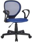 SixBros. B&uuml;rostuhl Blau/Schwarz - H-2408F/2059
