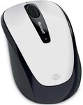 Microsoft Wireless Mobile Mouse 3500 (Maus, wei&szlig;, kabellos, f&uuml;r Rechts- und
