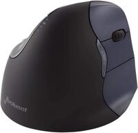 Evoluent VM4RW Vertical Wireless Maus Silber/schwarz, 2, Blau/schwarz