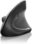 CSL - optische Wireless kabellos Funk Maus - vertikale Ausf&uuml;hrung - ergonomisches
