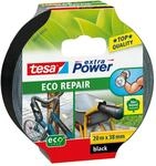 tesa Gewebeband, &ouml;kologisch, schwarz, 20m x 38mm, 56432-00000-00