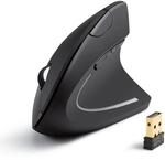 Anker 2.4G vertikale ergonomische Maus 1600 DPI 5 Tasten kabellos | Optische...