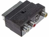 Scart Adapter 3x Cinch und S-VHS