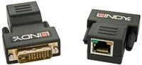 Lindy 38300 Netzwerk Kabel DVI Cat6 Extender 50m schwarz