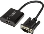 LogiLink CV0060 VGA/Audio (3,5mm) zu HDMI (Typ A) Konver