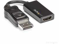 StarTech.com DisplayPort auf HDMI Adapter - 4K 60Hz Aktives DP 1.4 auf HDMI 2.0 Video