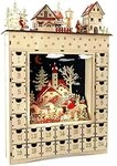 small foot Adventskalender &bdquo;Wintertraum aus Holz, mit Schnitzereien und