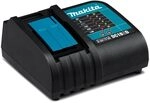 Makita 194533-6 Ladeger&auml;t, DC18SD, Blau, Silber