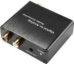 Audio Konverter [Toslink, Cinch-Digital - Cinch, Klinke] unidirektional SpeaKa