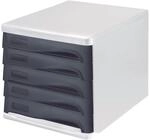 helit H6129998 Helit Schubladenbox schwarz