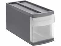 Rotho Systemix Schubladenbox 1 Schub, Kunststoff (PP) BPA-frei,