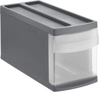 Rotho Systemix Schubladenbox 1 Schub, Kunststoff (PP) BPA-frei,