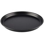 APS Pizzaform rund &Oslash; 26/24,3 x 2,5 cm - Pizzablech aus Blaublech, nicht beschichtet,