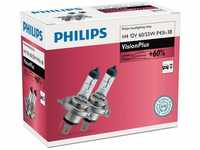 H4 12V 6055W P43t Vision Plus 60% 2st. Philips