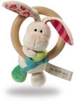 Nici 37433 Holzgreifring Hase Tilli mit Glocke